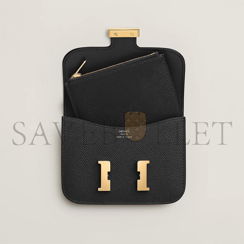 H**mes masrer constance slim wallet epsom h082060cc89(12.4*10.2*3cm)